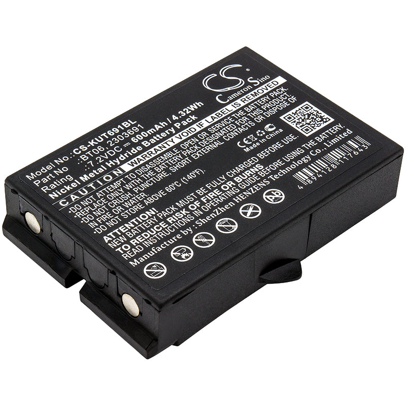 7.2V 600mAh/4.32Wh Ni-MH Crane Remote Control Battery for IKUSI