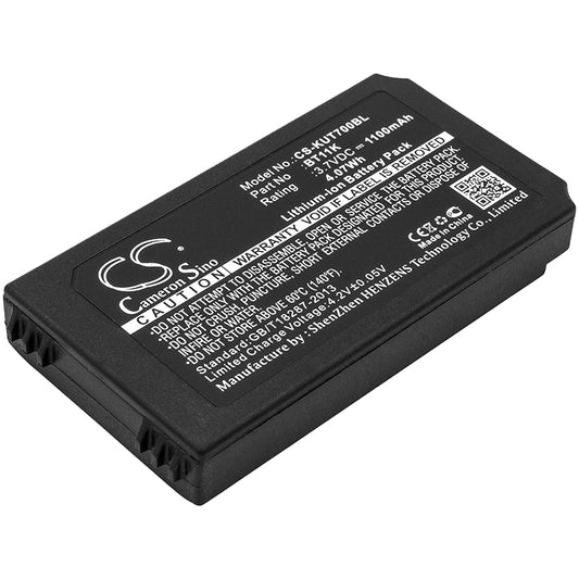 3.7V 1100mAh/4.07Wh Li-ion Crane Remote Control Battery for IKUSI