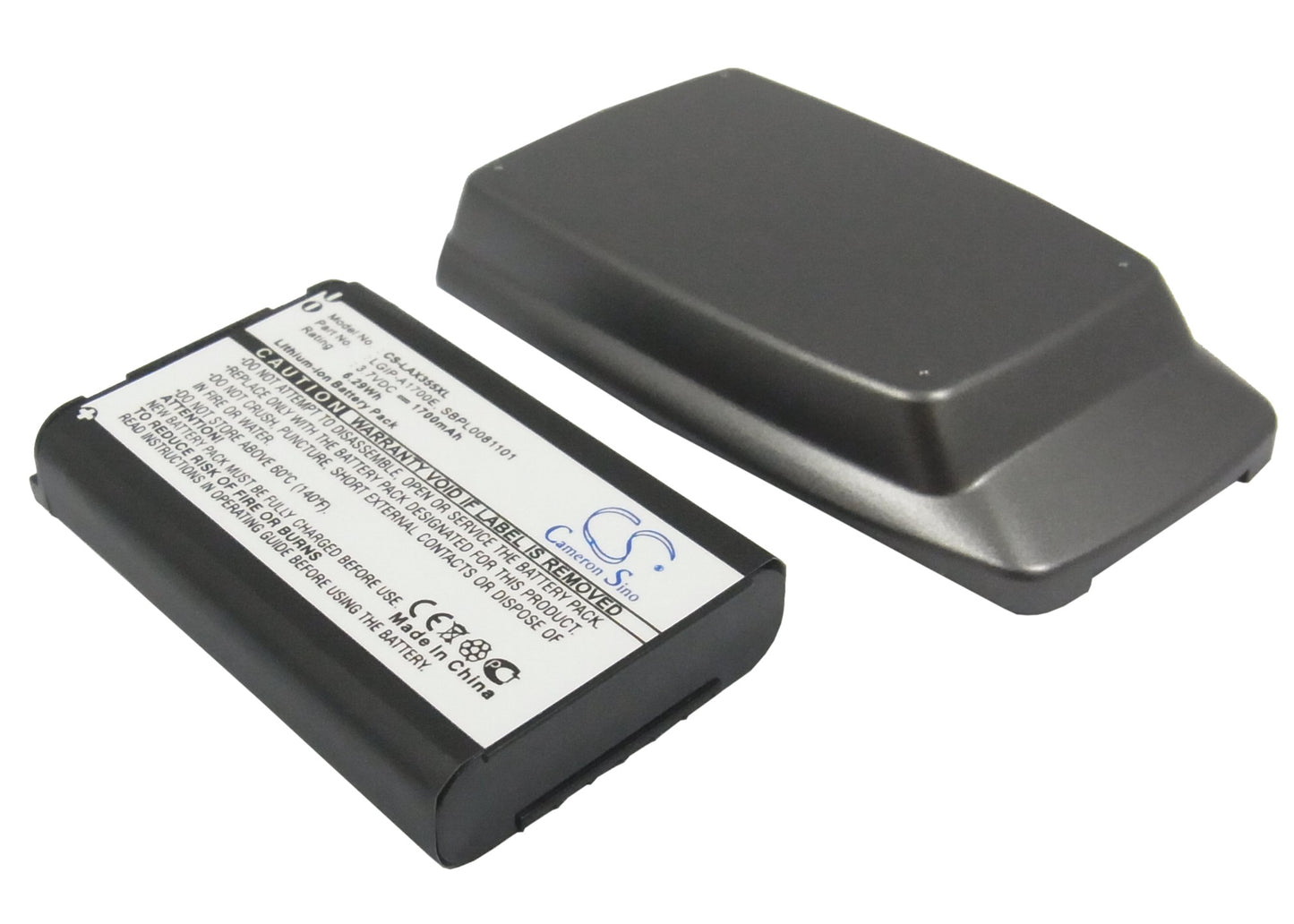 3.7V 1700mAh Li-ion Mobile/SmartPhone Battery for LG