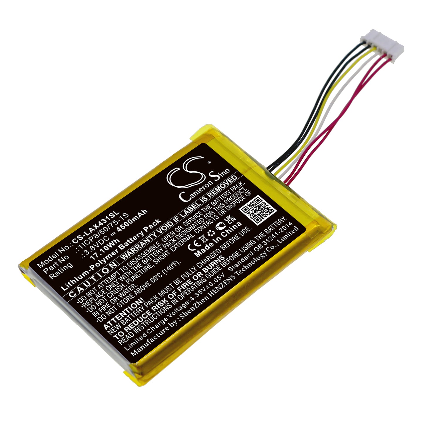 CS-LAX431SL Replacement Battery – Compatible with X431 Pro Mini V3.0