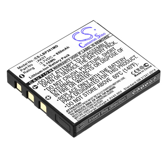 CS-LBP361MD Replacement Battery – Compatible with multichannel pipettes, single