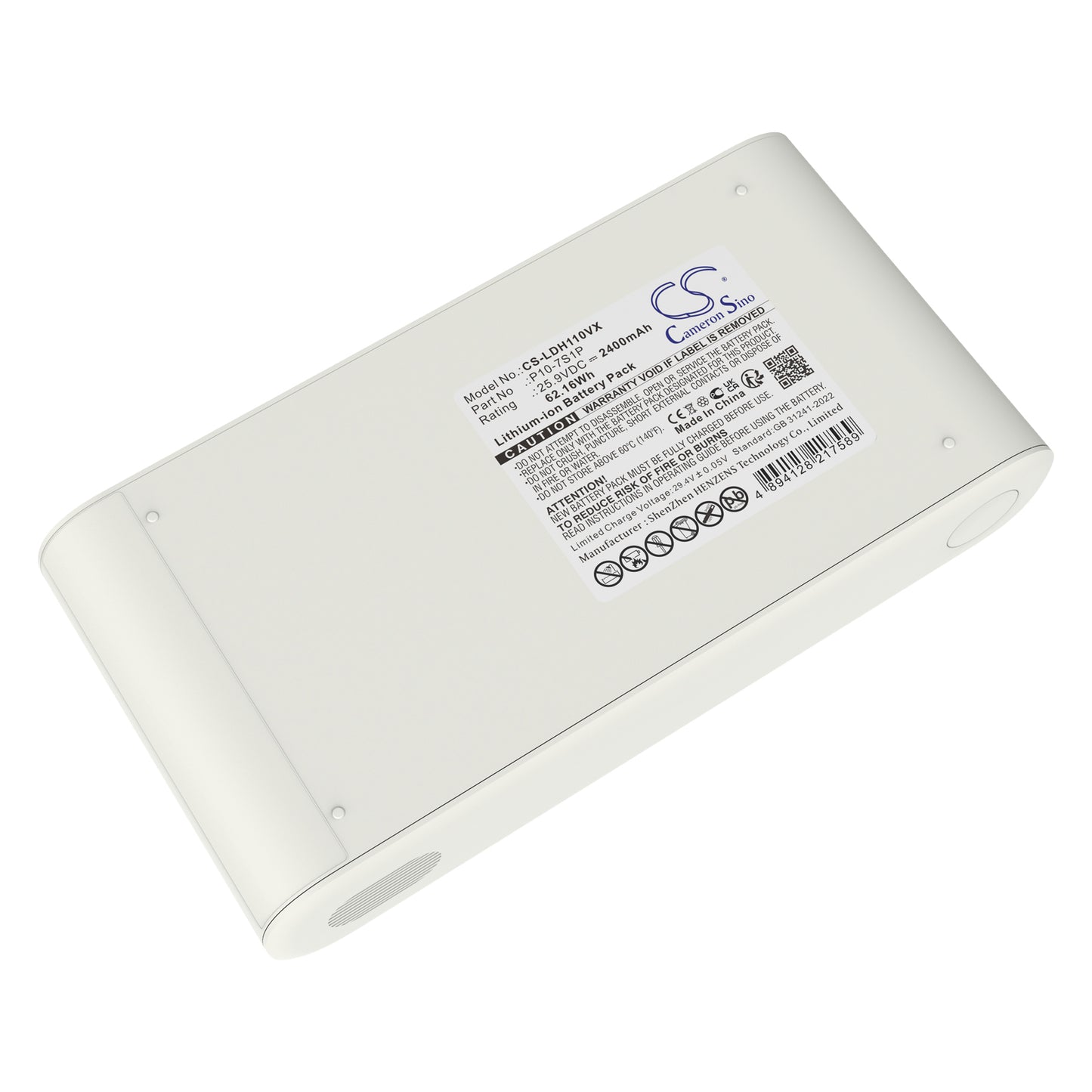 CS-LDH110VX Replacement Battery – Compatible with H11, H11H, V11
