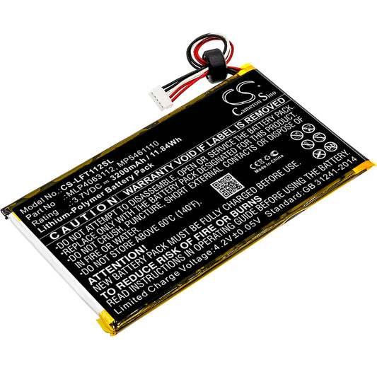 3.7V 3600mAh/13.32Wh Li-Polymer Tablet Battery for LeapFrog