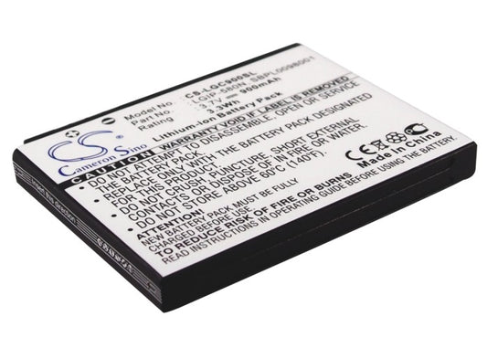 3.7V 900mAh Li-ion Mobile/SmartPhone Battery for LG