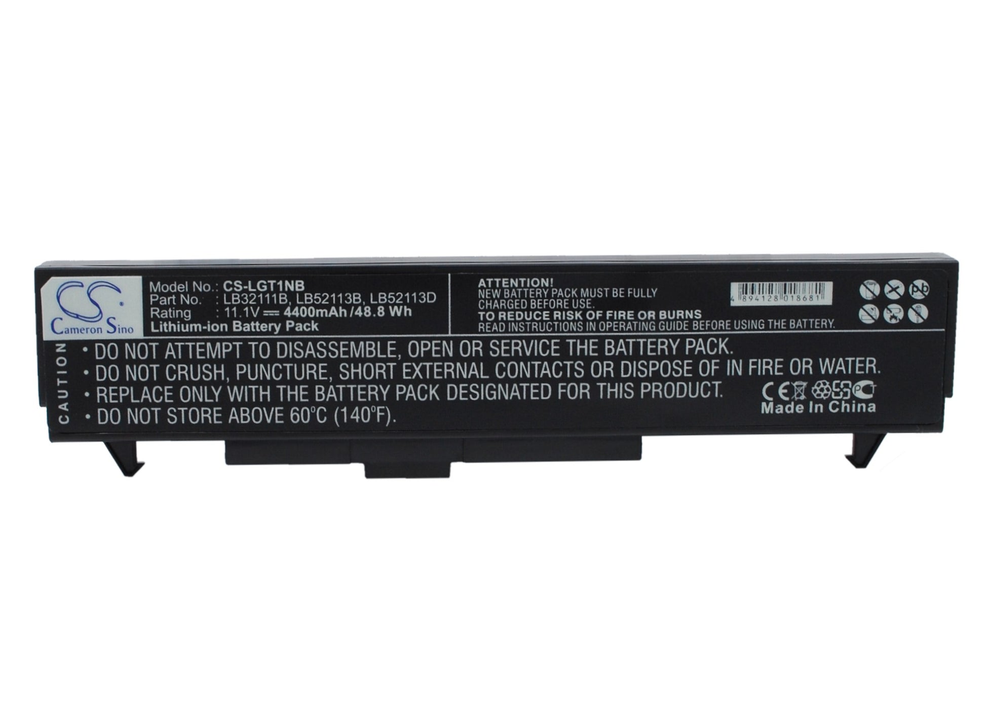 11.1V 4400mAh Li-ion Notebook/Laptop Battery for LG