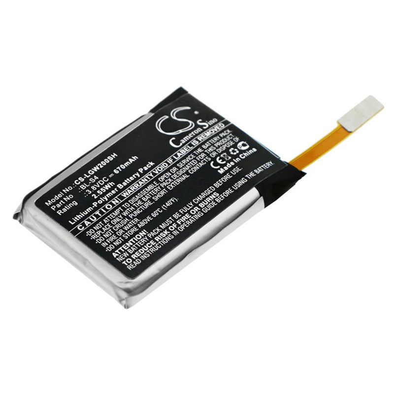 CS-LGW200SH Replacement Battery – Compatible with W200, Watch Urbane LTE