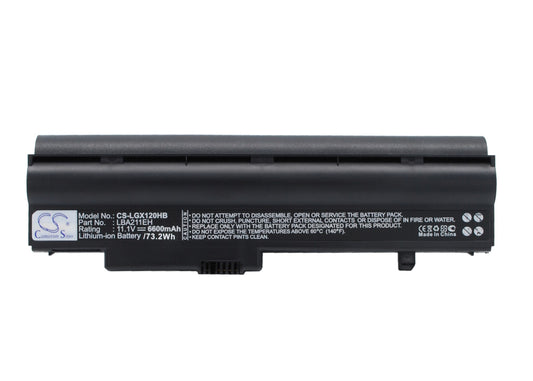 11.1V 6600mAh/73.26Wh Li-ion UMPC/Netbook Battery for LG