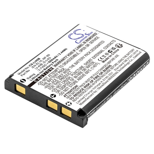3.7V 660mAh/2.44Wh Li-ion Camera Battery for VOIGTLANDER