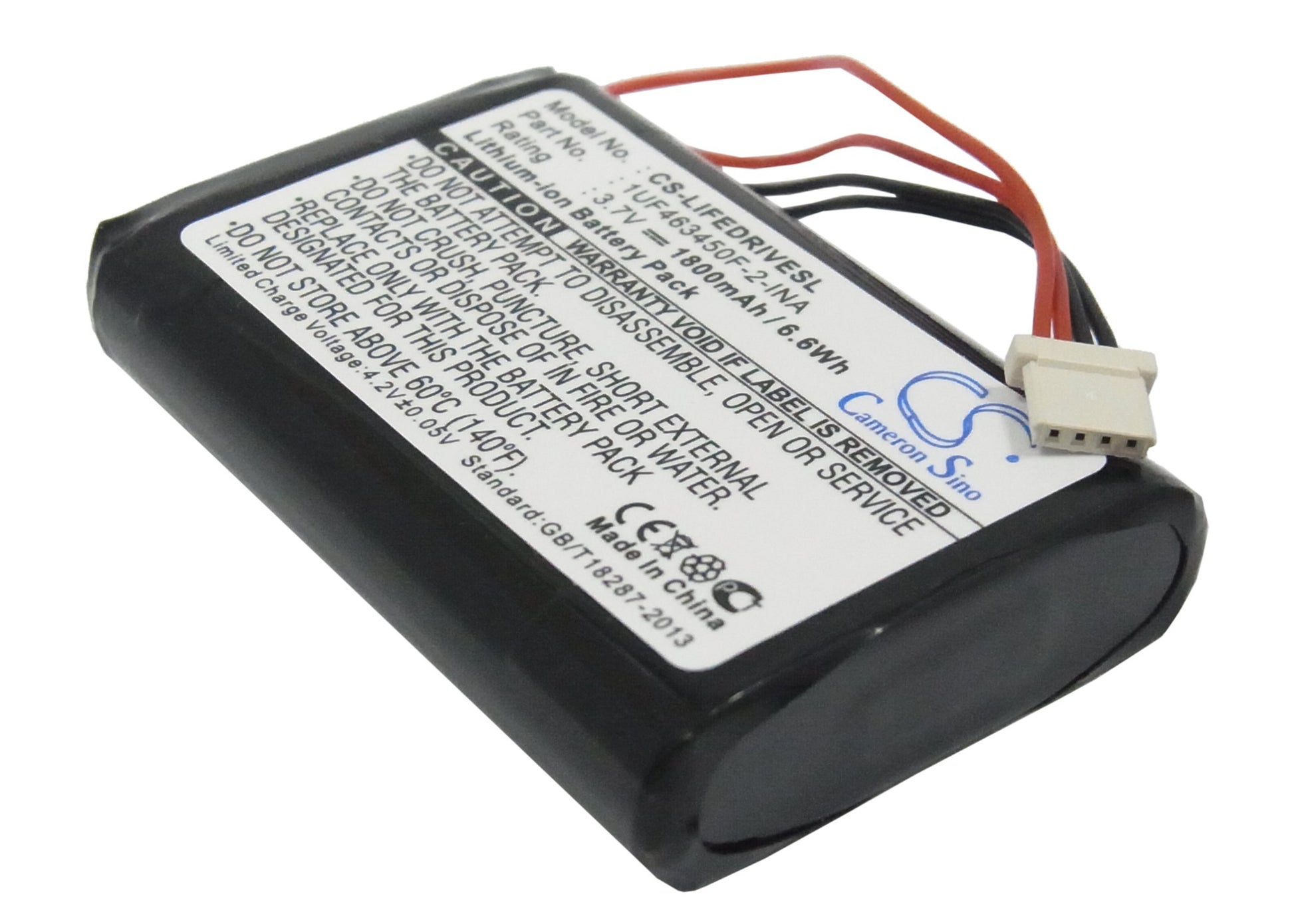 3.7V 1800mAh/6.66Wh Li-ion PDA/Pocket PC Battery for Palm