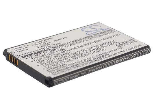 3.7V 1800mAh/6.66Wh Li-ion Mobile/SmartPhone Battery for LG