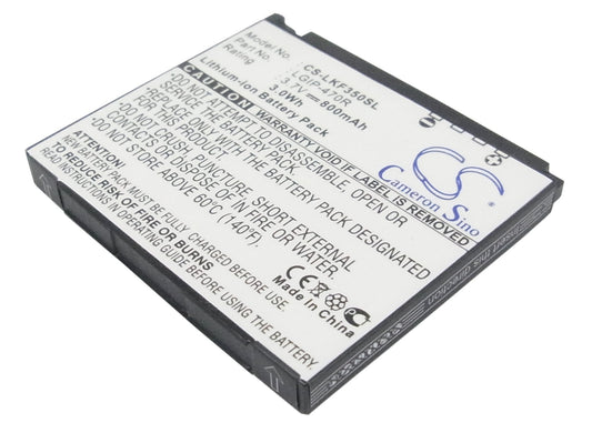 3.7V 800mAh Li-ion Mobile/SmartPhone Battery for LG
