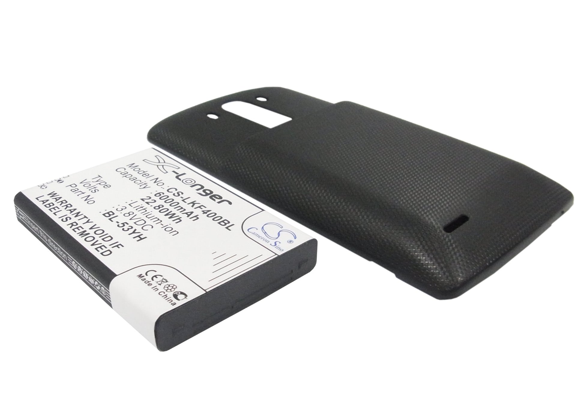 3.8V 6000mAh/22.80Wh Li-ion Mobile/SmartPhone Battery for LG