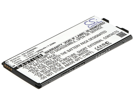 3.8V 1900mAh/7.22Wh Li-ion Mobile/SmartPhone Battery for LG