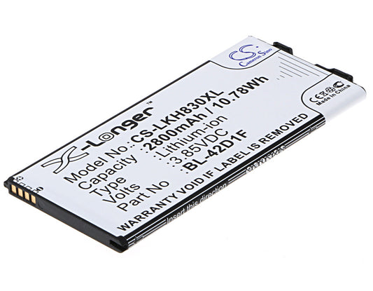 3.8V 1900mAh Li-Ion BATTERY FOR LG BL-42D1F EAC63238801 EAC63238901