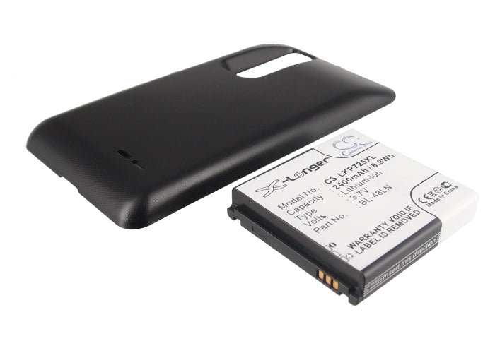 3.7V 2400mAh/8.88Wh Li-ion Mobile/SmartPhone Battery for LG