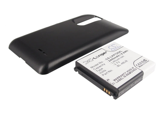 3.7V 2400mAh/8.88Wh Li-ion Mobile/SmartPhone Battery for LG