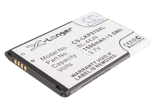 3.7V 1500mAh/5.55Wh Li-ion Mobile/SmartPhone Battery for MetroPCS