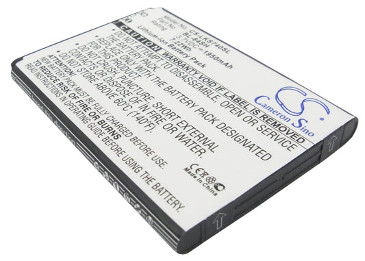 3.7V 1950mAh/7.22Wh Li-ion Mobile/SmartPhone Battery for LG