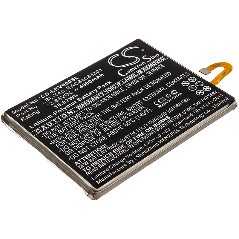 CS-LKV600SL Replacement Battery – Compatible with LMV600AM, LMV600QM, LMV600TM2X, LMV600TML, LMV600VM, LMV605N, V60, V60 ThinQ, V60 ThinQ 5G, V600QM5, V600QM6, V600VM
