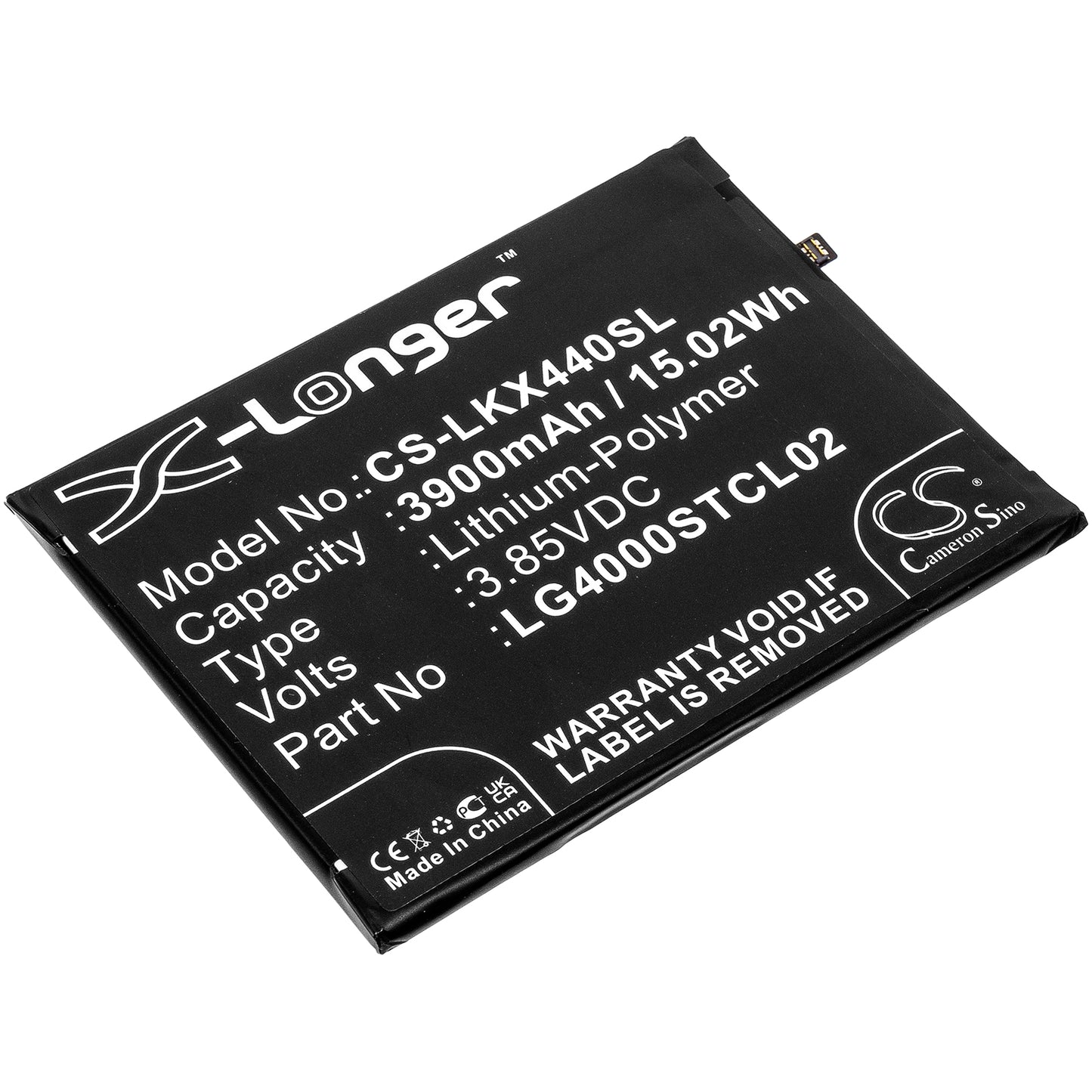 CS-LKX440SL Replacement Battery – Compatible with LMX440IM, W30 2019, W30 Plus, W30+ 2019, X440, X440IM