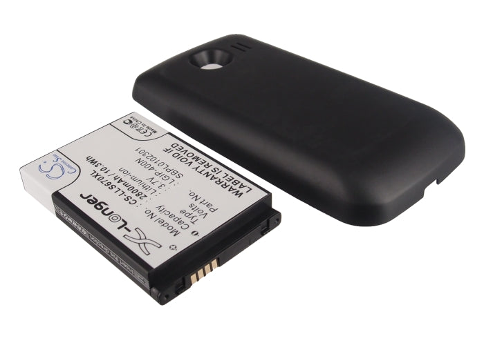 3.7V 2800mAh/10.3Wh Li-ion Mobile/SmartPhone Battery for LG