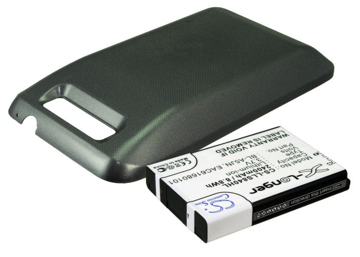 3.7V 2400mAh/8.8Wh Li-ion Mobile/SmartPhone Battery for LG
