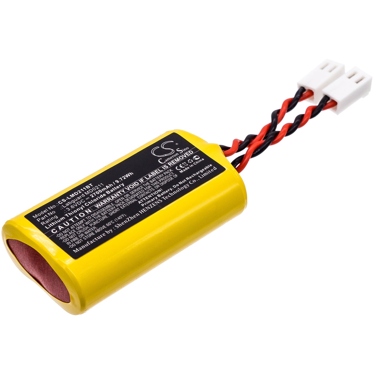CS-LMD211BT Replacement Battery – Compatible with Labguard MD0211