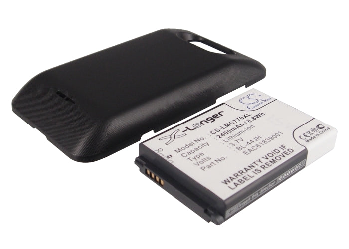 3.7V 2400mAh/8.88Wh Li-ion Mobile/SmartPhone Battery for BoostMobile
