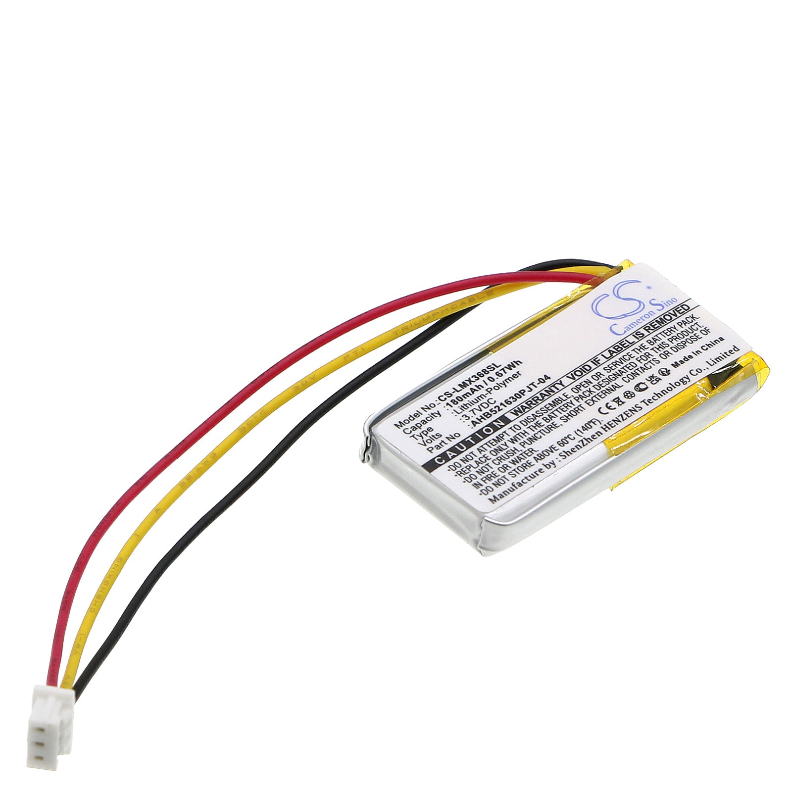 CS-LMX368SL Replacement Battery – Compatible with 810-006368, M-R0074, MX Vertical