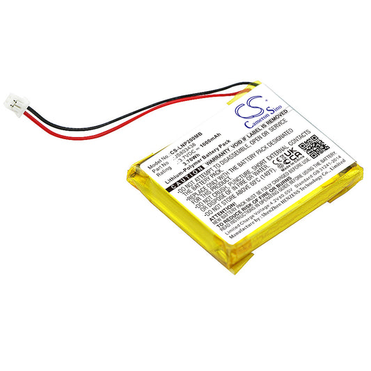 3.7V 1000mAh/3.70Wh Li-Polymer BabyPhone Battery for Luvion