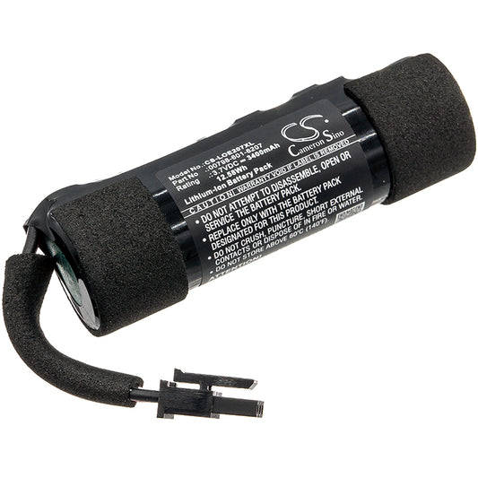 3.7V 3400mAh/12.58Wh Li-ion Speaker Battery for Logitech