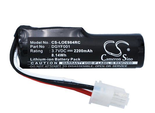 3.7V 2200mAh/8.14Wh Li-ion Speaker Battery for Logitech