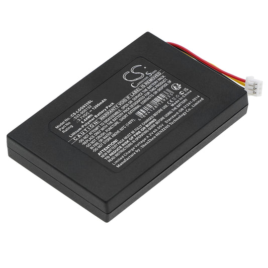 3.7V 1200mAh/4.44Wh Li-Polymer Wireless Headset Battery for Logitech