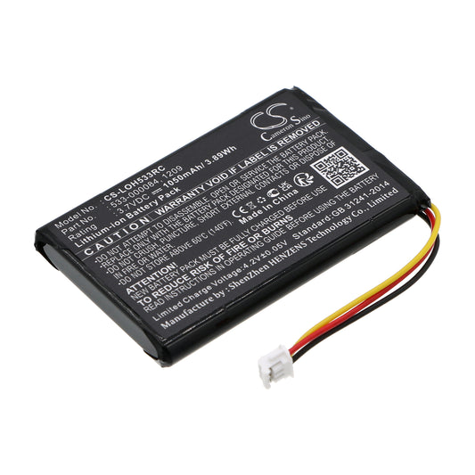 3.7V 1050mAh/3.89Wh Li-ion Remote Control Battery for Logitech