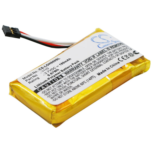 3.7V 240mAh/0.89Wh Li-Polymer Wireless Headset Battery for Logitech