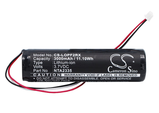 3.7V 3000mAh/11.10Wh Li-ion Speaker Battery for Logitech