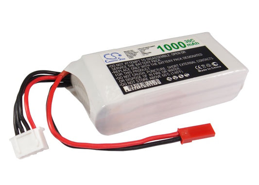 11.1V 1000mAh Li-Polymer RC Hobby Battery for RC