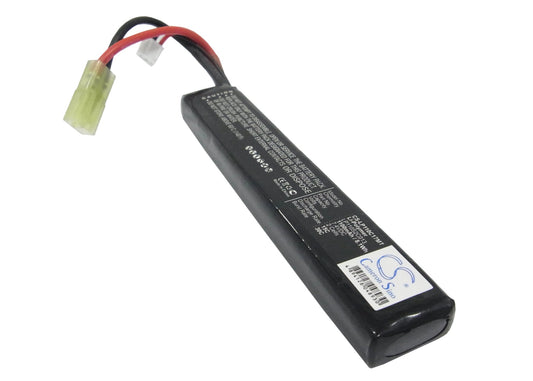 7.4V 1100mAh/8.14Wh Li-Polymer RC Hobby Battery for Airsoft Guns