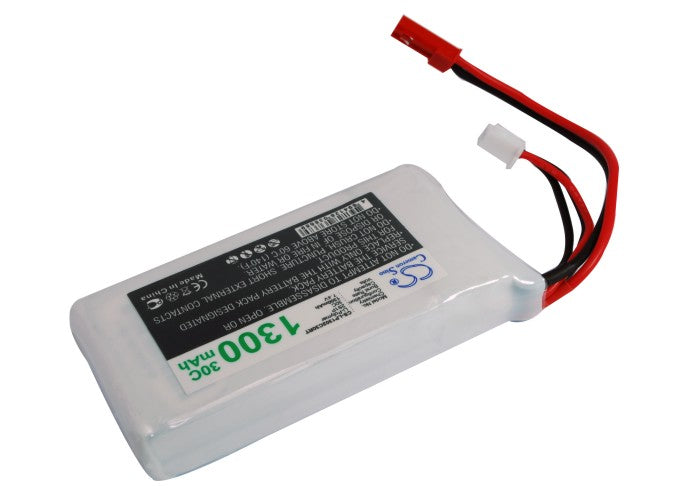 7.4V 1300mAh Li-Polymer RC Hobby Battery for RC