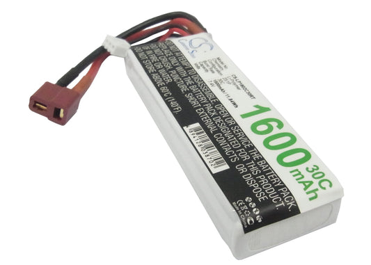 7.4V 1600mAh Li-Polymer RC Hobby Battery for RC