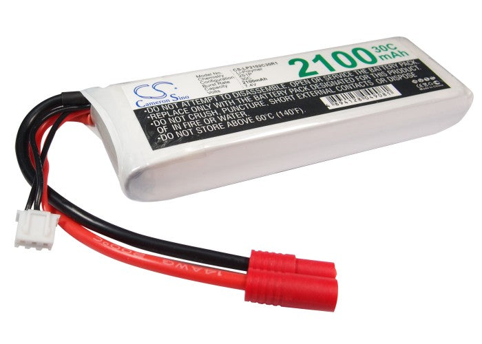 7.4V 2100mAh Li-Polymer RC Hobby Battery for RC