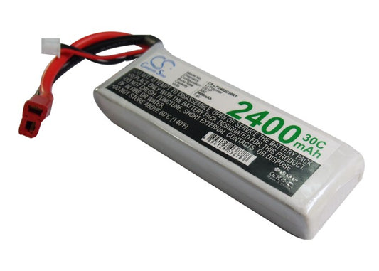 7.4V 2400mAh Li-Polymer RC Hobby Battery for RC