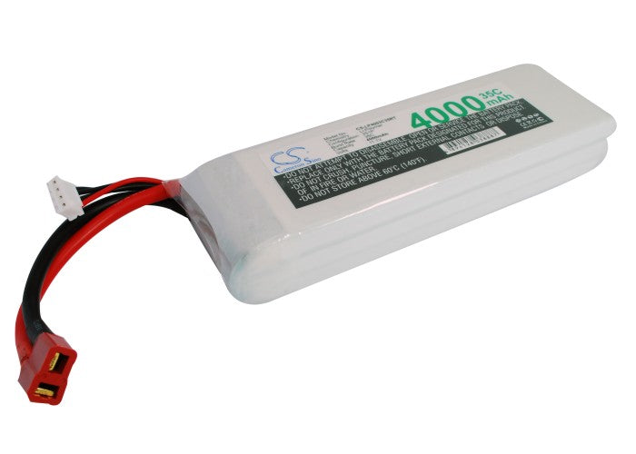 11.1V 4000mAh Li-Polymer RC Hobby Battery for RC