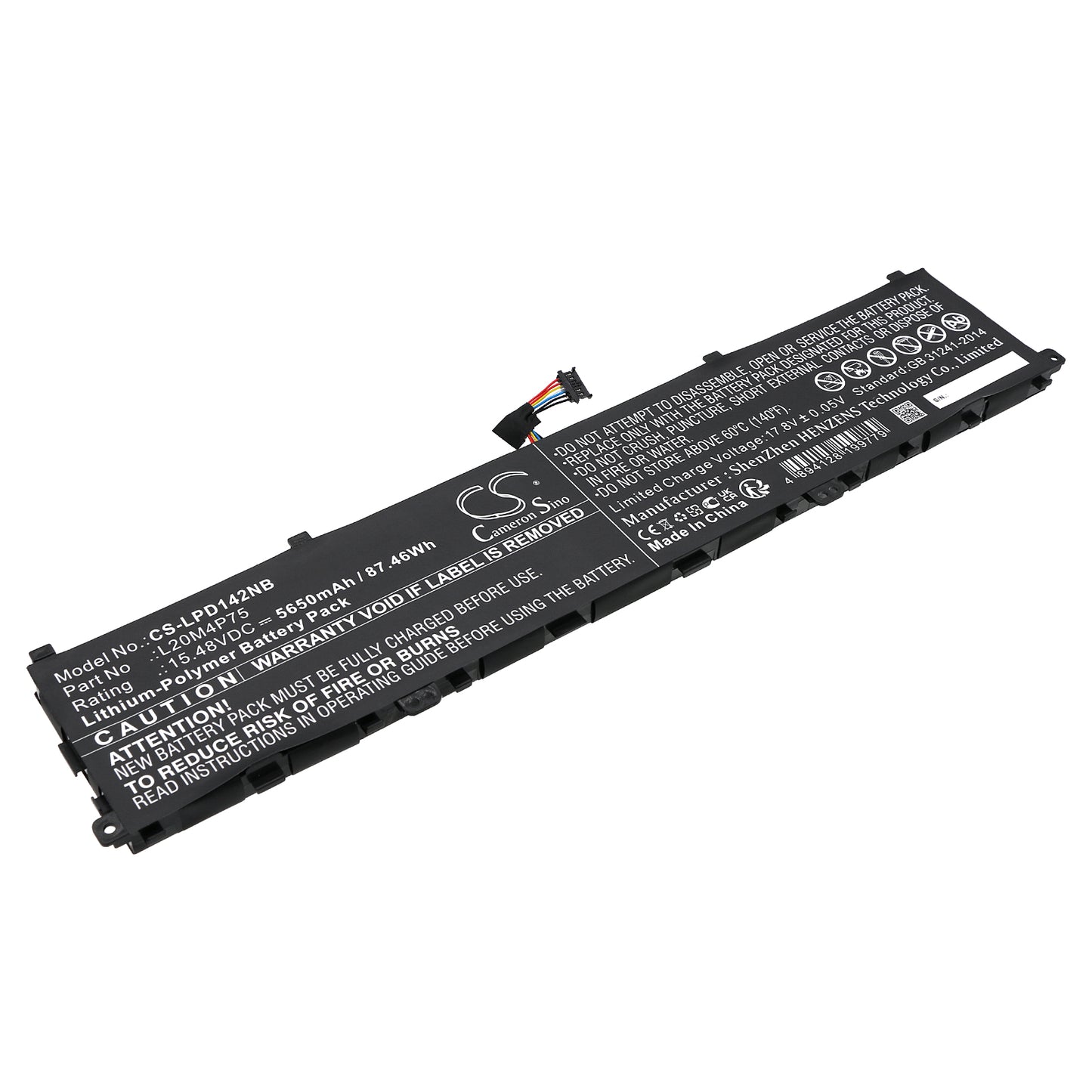 CS-LPD142NB Replacement Battery – Compatible with ThinkPad P1 Gen 4 20Y30002IX, ThinkPad P1 Gen 4 20Y30005MB, ThinkPad P1 Gen 4 20Y30007IW, ThinkPad P1 Gen 4 20Y3000CBM, ThinkPad P1 Gen 4 20Y3000KMS, ThinkPad P1 Gen 4 20Y3000KRK, ThinkPad P1 Gen 4 20Y3000QIW, ThinkPad P1 Gen 4 20Y3000QRT, ThinkPad P1 Gen 4 20Y3000UMZ, ThinkPad P1 Gen 4 20Y3000YRI, ThinkPad P1 Gen 4 20Y30011RT, ThinkPad P1 Gen 4 20Y30013RI, ThinkPad P1 Gen 4 20Y30017ZA, ThinkPad P1 Gen 4 20Y30018EE, ThinkPad P1 Gen 4 20Y3001ACK,
