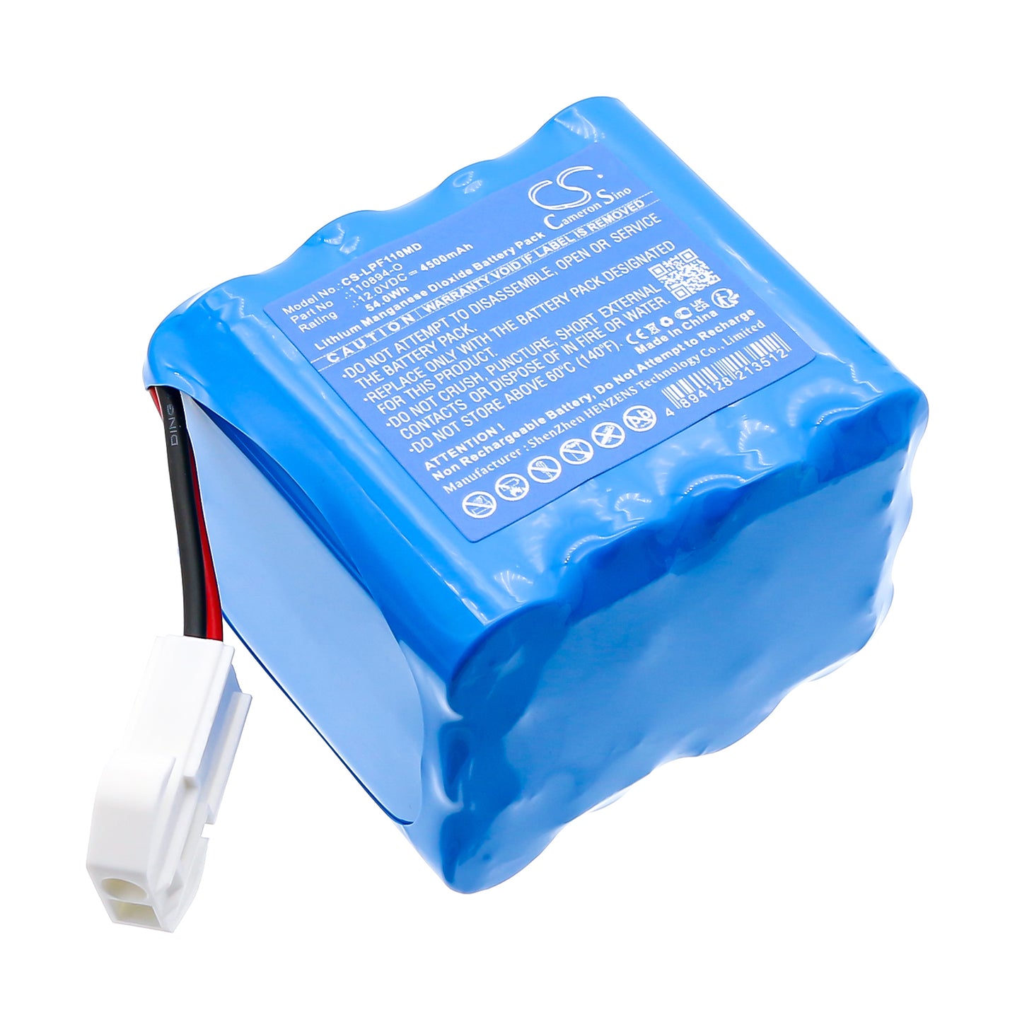 CS-LPF110MD Replacement Battery – Compatible with defibrillator AED Pro, Pro AED