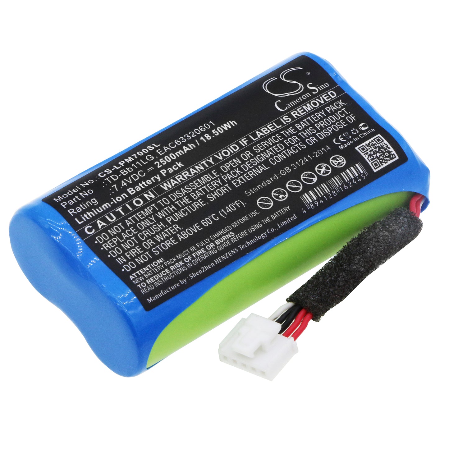 CS-LPM700SL Replacement Battery – Compatible with Music Flow P7, NP7550, PJ9, PJ9B, PJS9W, PK7, Xboom Go PK7