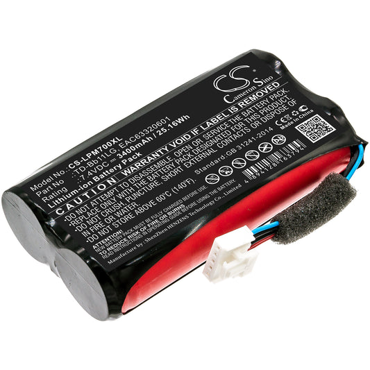 CS-LPM700XL Replacement Battery – Compatible with Music Flow P7, NP7550, PJ9, PJ9B, PJS9W, PK7, Xboom Go PK7
