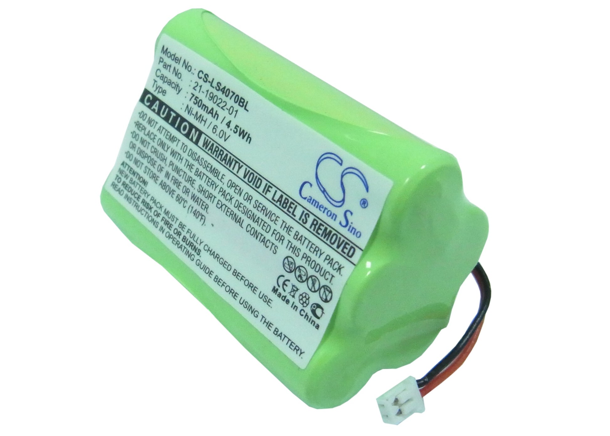 6V 750mAh Ni-MH Barcode/Scanner Battery for Symbol