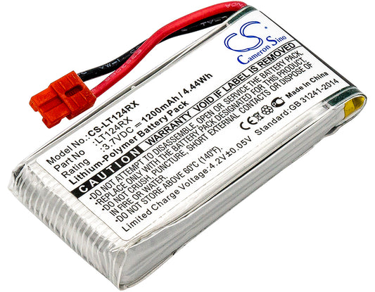 3.7V 1200mAh/4.44Wh Li-Polymer RC Hobby Battery for SYMA