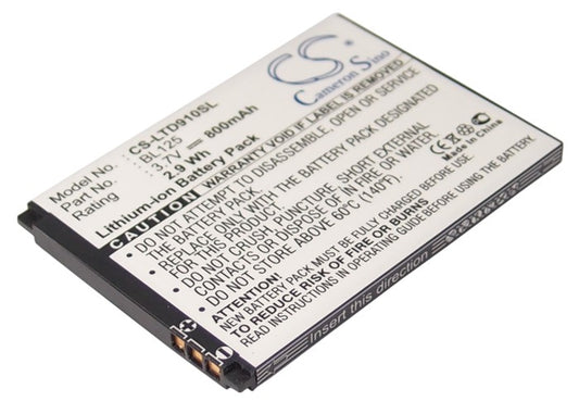 3.7V 1000mAh/3.7Wh Li-ion Mobile/SmartPhone Battery for Lenovo